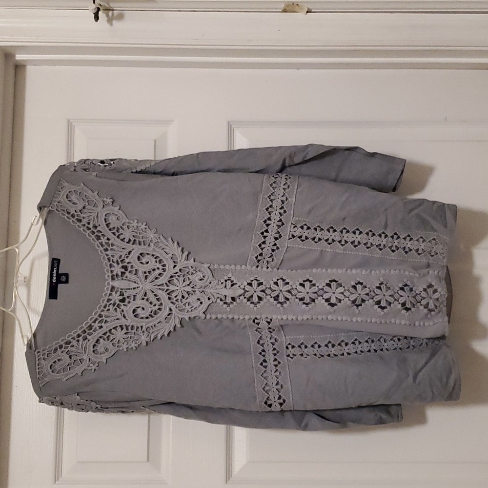 Denim 24/7 womens blouse
